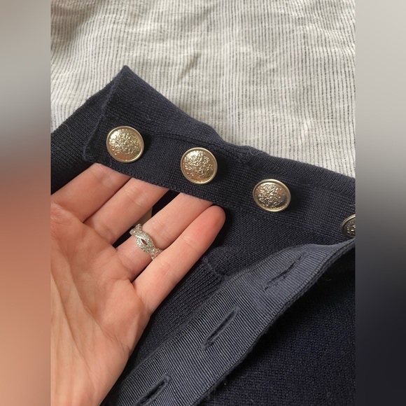 Sezane Jacob Jumper Navy Stripes size XXS - Picture 10 of 12